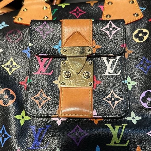Louis Vuitton Murakami Black Multicolor Speedy 30 authenticity guarantee - Picture 2 of 14